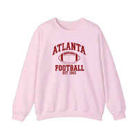 Atlanta Football Est 1965 Sweatshirt — Light Pink