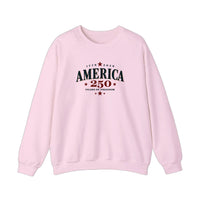 America 250 Years Of Freedom Sweatshirt — Light Pink