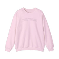Twelfth Grade Varsity Arch Sweatshirt — Light Pink