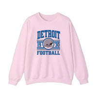 Detroit Football 1930 Sweatshirt — Light Pink