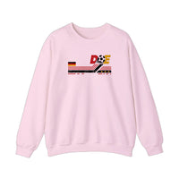 German Soccer Retro Badge Sweatshirt — Light Pink