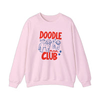 Doodle Mom Club Sweatshirt — Light Pink