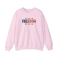 Freedom Stars And Stripes Sweatshirt — Light Pink