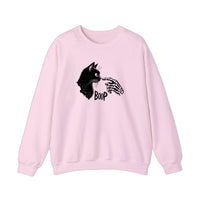 Skeleton Boop Sweatshirt — Light Pink