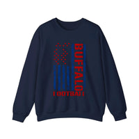 Buffalo Flag Football Sweatshirt — Navy