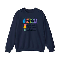 Autism Mama Totally Blessed Sweatshirt — Navy