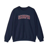 Scorpio Varsity Arch Sweatshirt — Navy