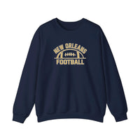 New Orleans Football Vintage Arch Sweatshirt — Navy