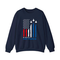 United States Air Force Flag Sweatshirt — Navy