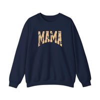 Mama Duck Collegiate Letters Sweatshirt — Navy