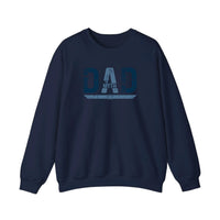 Dad The Man The Myth The Legend Sweatshirt — Navy