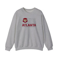 Atlanta Eagle Flag Sweatshirt — Sport Grey