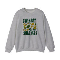 Green Bay Snackers Sweatshirt — Sport Grey
