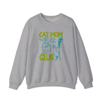 Cat Mom Club Sweatshirt — Sport Grey