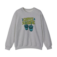 Iced Coffee And Sunshine Sweatshirt — Sport Grey