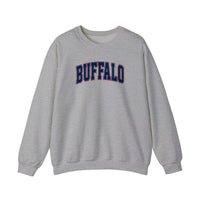 Buffalo Collegiate Arch Sweatshirt — Sport Grey