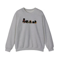 Black Cats Book Club Sweatshirt — Sport Grey