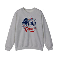 4th Of July Crew Sweatshirt — Sport Grey