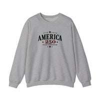 America 250 Years Of Freedom Sweatshirt — Sport Grey