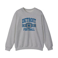 Detroit Football Est 1934 Sweatshirt — Sport Grey
