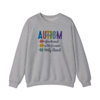 Autism Mama Totally Blessed Sweatshirt — Sport Grey