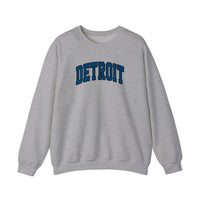 Detroit Varsity Arch Sweatshirt — Sport Grey