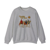 Tonight We Ride Three Wise Men Sweatshirt — Sport Grey