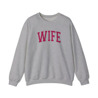 Wife Varsity Arch Sweatshirt — Sport Grey