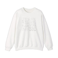 Jeans T-Shirts And Country Music Sweatshirt — White