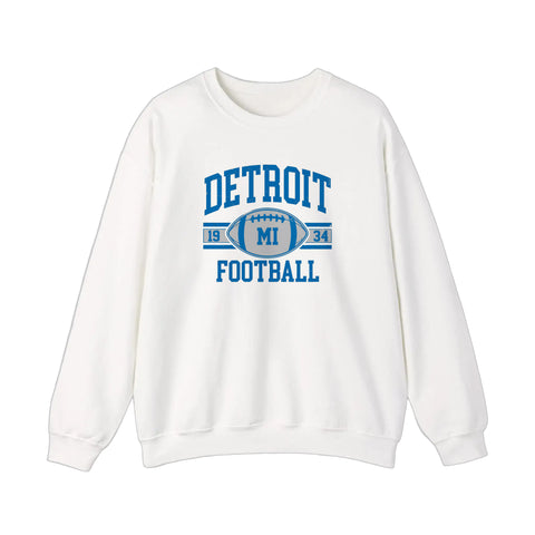 Detroit Football Est 1934 Sweatshirt