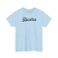 America Retro Script Tee