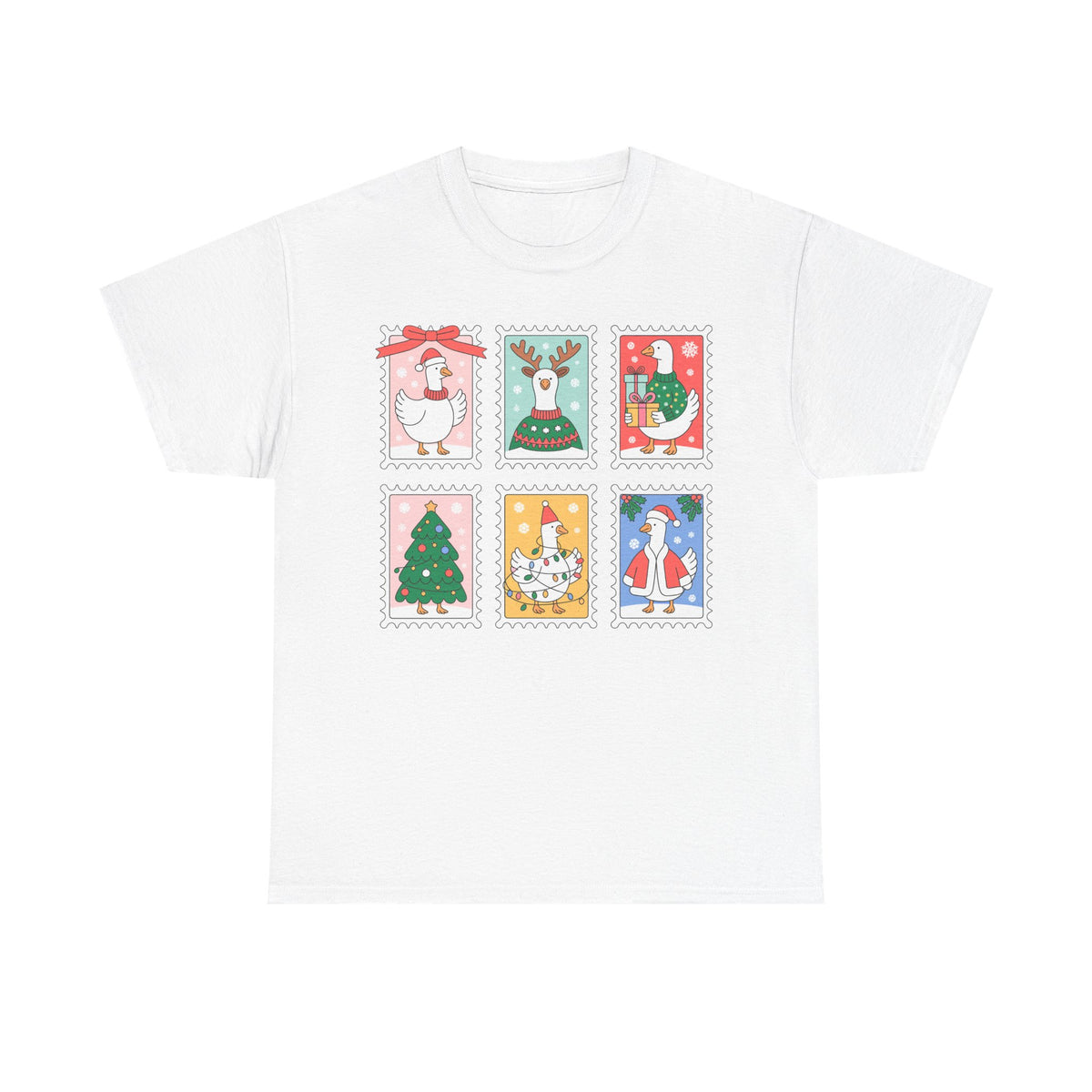 Festive Goose Stamp Tee