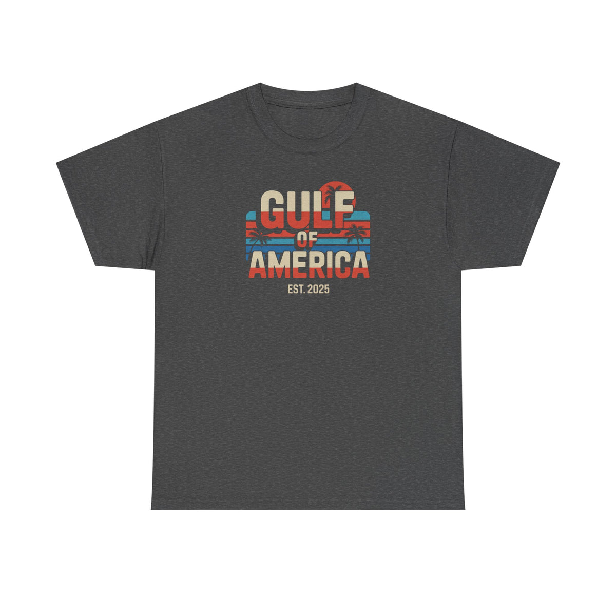 Gulf Sunset Retro Tee