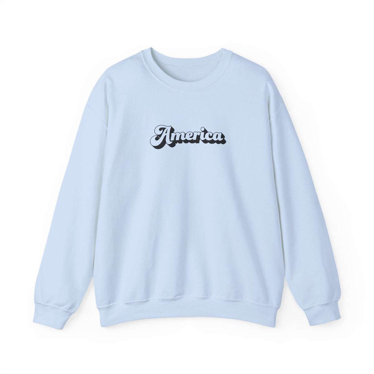 America Retro Script Sweatshirt