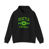 Seattle Football 1976 Hoodie — Black