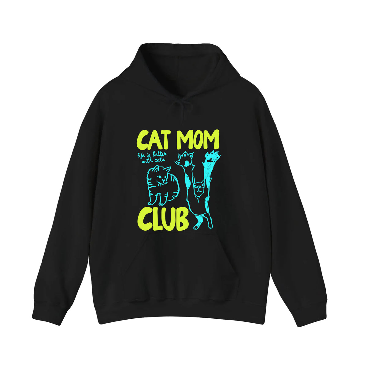 Cat Mom Club Hoodie