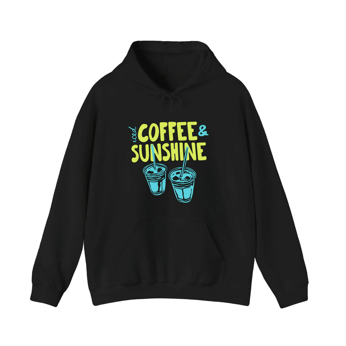 Iced Coffee And Sunshine Hoodie