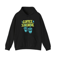 Iced Coffee And Sunshine Hoodie — Black