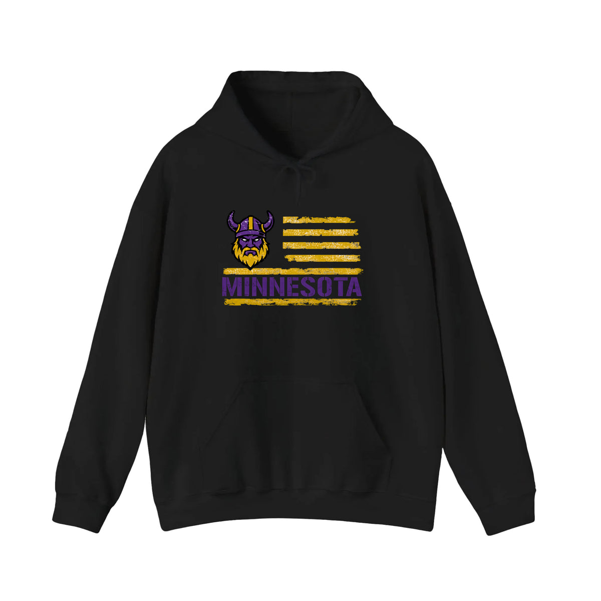Minnesota Viking Flag Hoodie