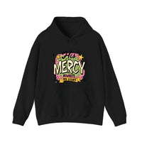 His Mercy Rewrote My Story Hoodie — Black