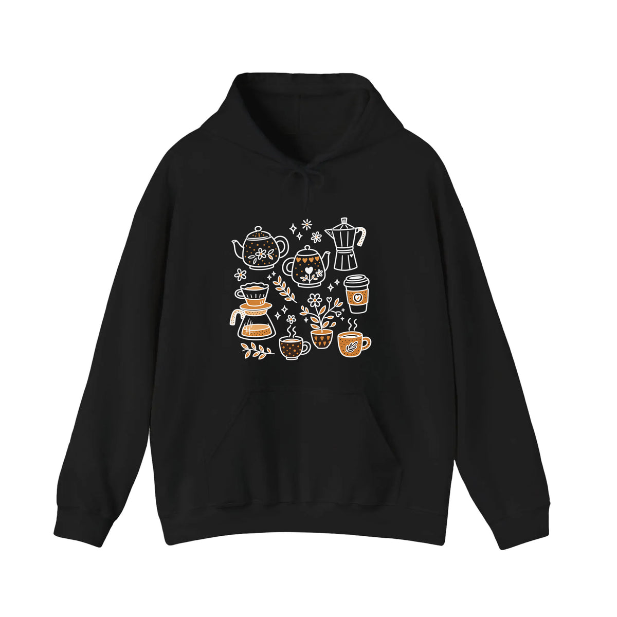 Cozy Coffee And Tea Collection Hoodie