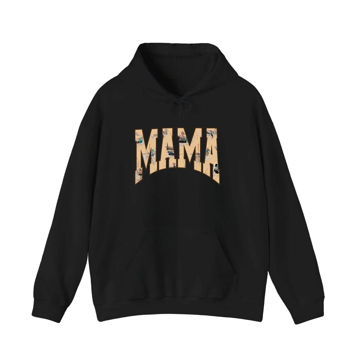 Mama Duck Collegiate Letters Hoodie