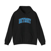 Detroit Varsity Arch Hoodie — Black