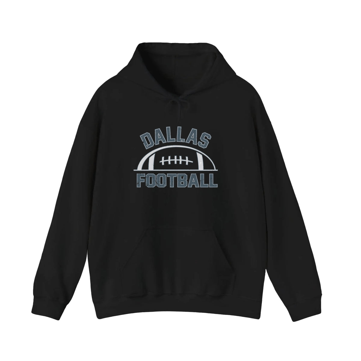 Dallas Football Vintage Arch Hoodie