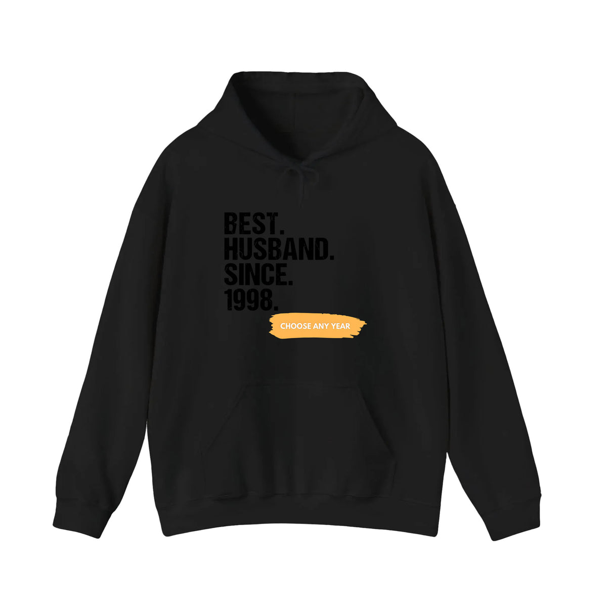 best_husband_dark print Hoodie