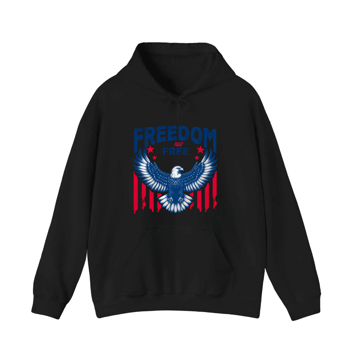 Freedom Not Free Eagle Hoodie