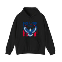 Freedom Not Free Eagle Hoodie — Black