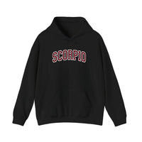 Scorpio Varsity Arch Hoodie — Black