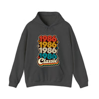 1986 Classic Hoodie — Dark Heather