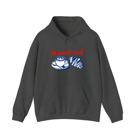 Le Weekend Coffee And Croissant Hoodie